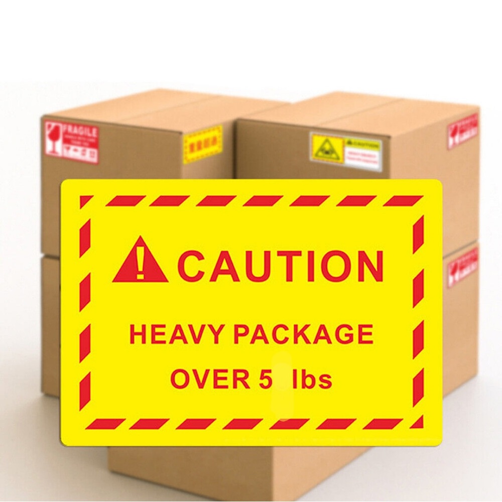 Over 5lb shipping label
